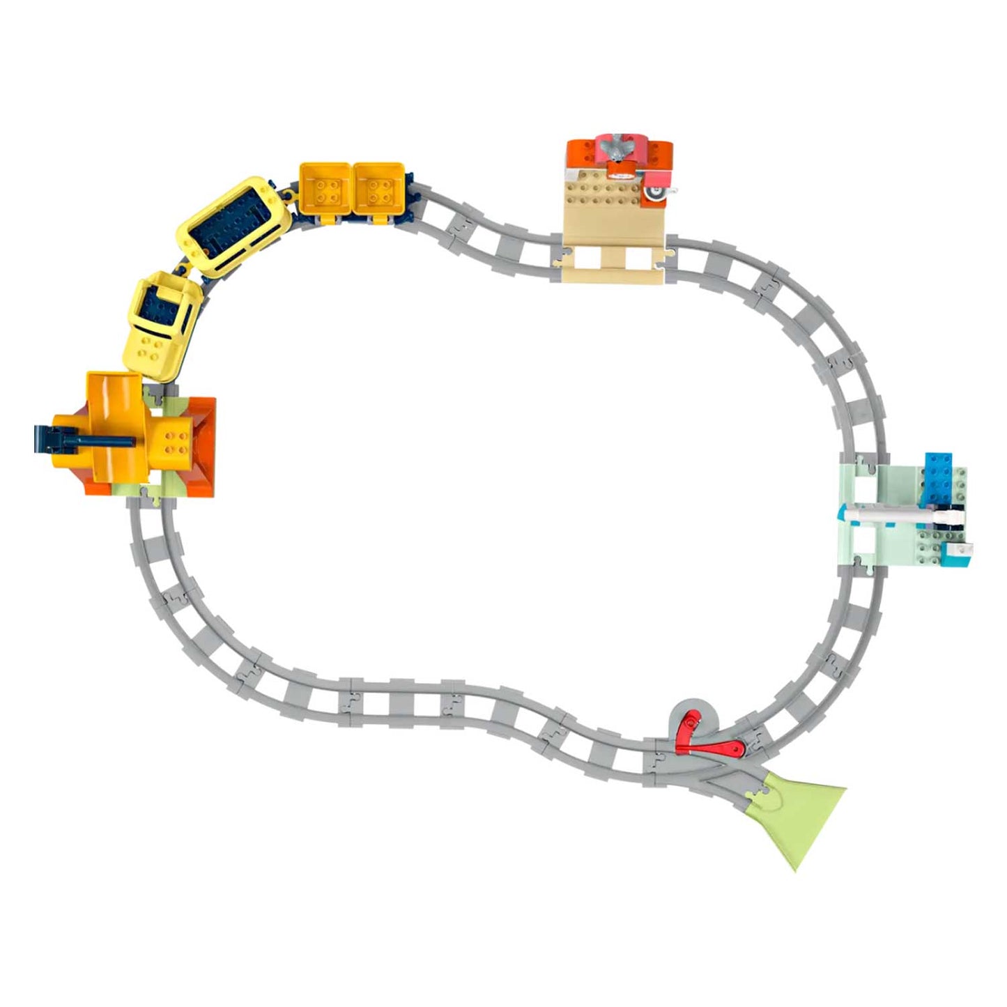 Lego - Linea Duplo Town: Grande Treno Comunitario Interattivo 10428