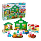 Lego - Duplo Peppa Pig: Il giardino e la serra di Nonno Pig 10461
