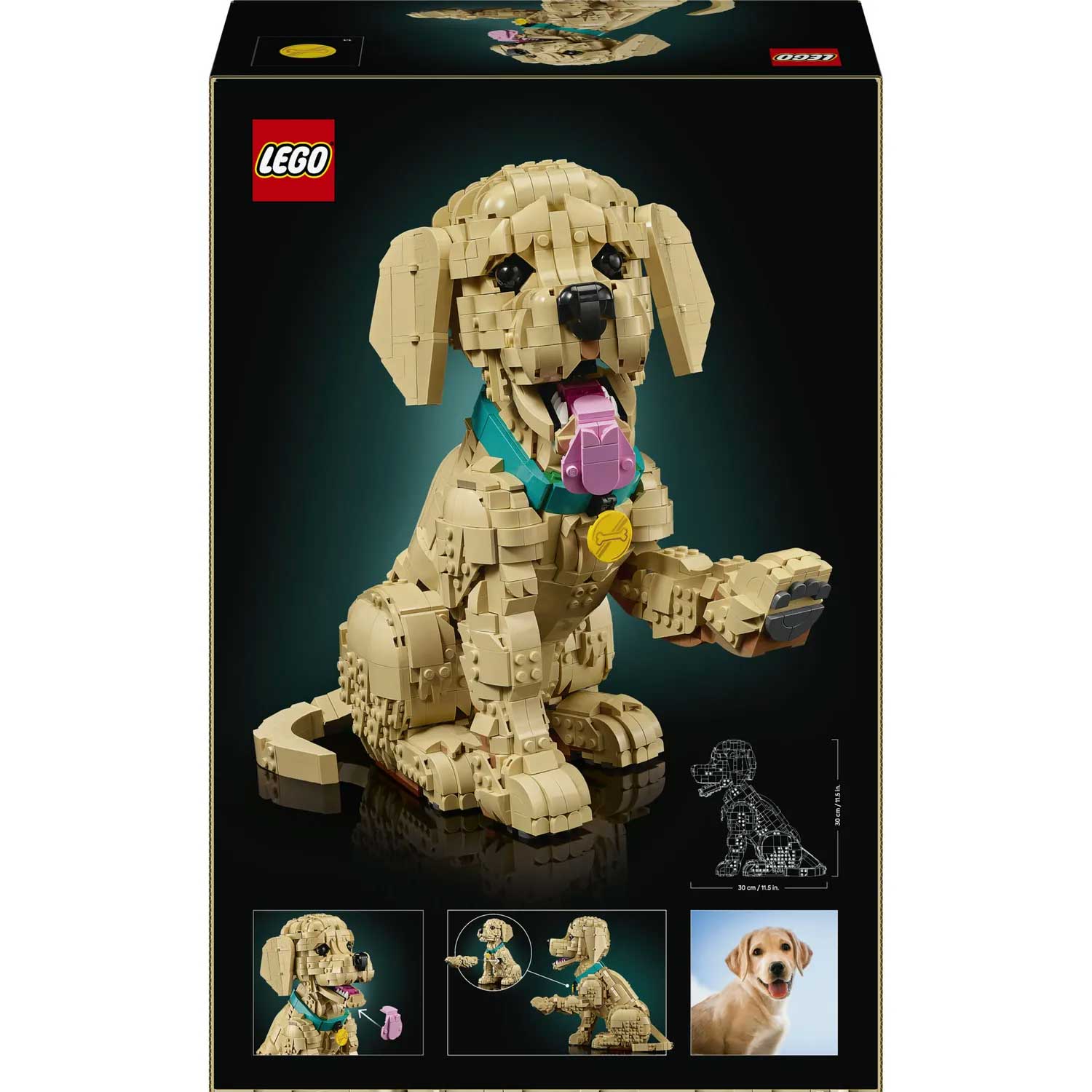 LEGO - Icons Cucciolo Di Golden Retriever 11384