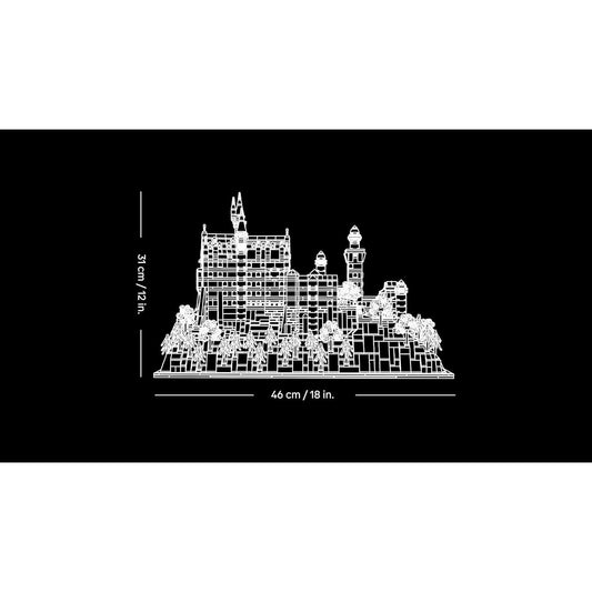 Lego - Linea Architecture: Castello di Neuschwanstein 21063