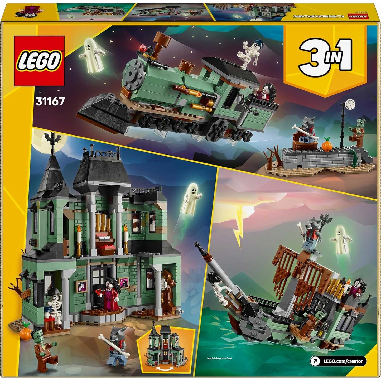 Lego - Creator Villa Spettrale 31167
