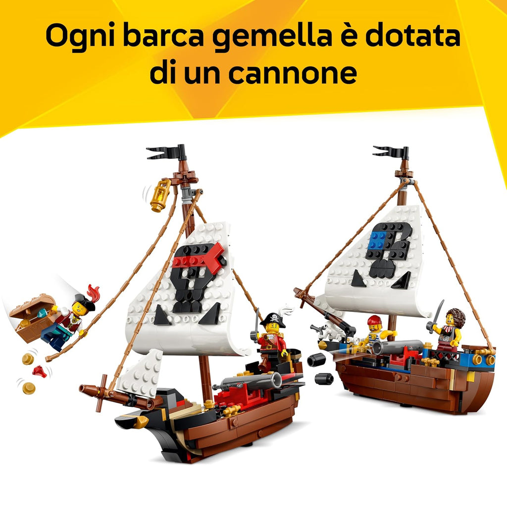 LEGO - Creator Iconica Nave Da Pirata 31387