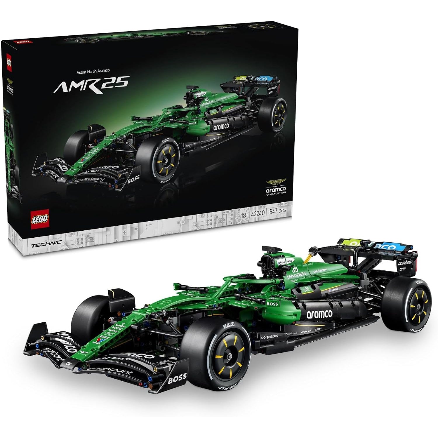 LEGO - Auto F1 Aston Martin Aramco AMR25 42240