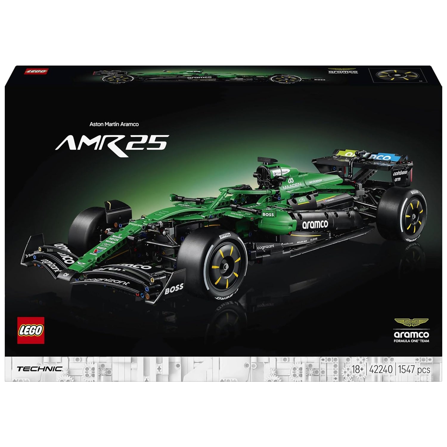 LEGO - Auto F1 Aston Martin Aramco AMR25 42240