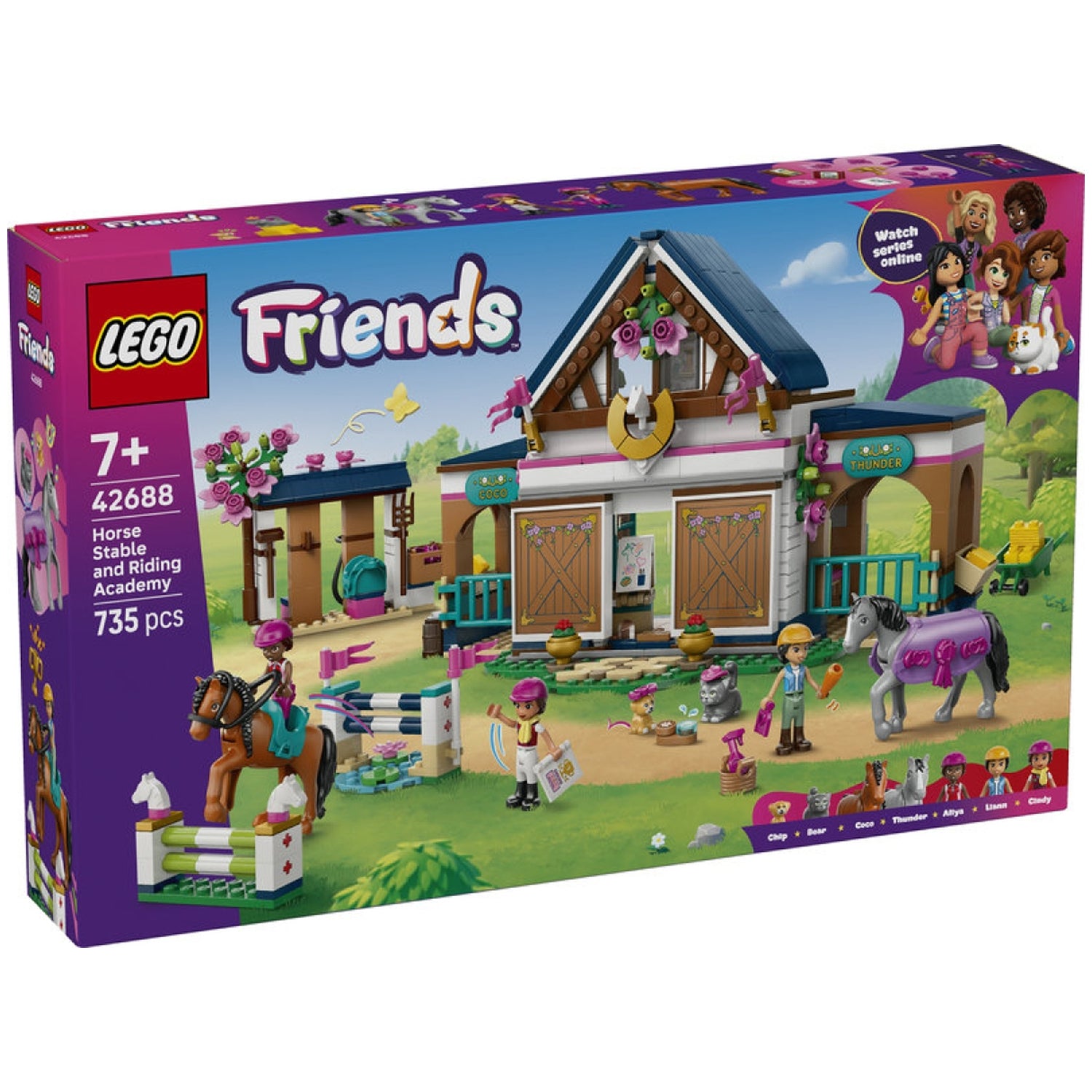 LEGO - Friends Scuderia E Accademia Di Equitazione 42688