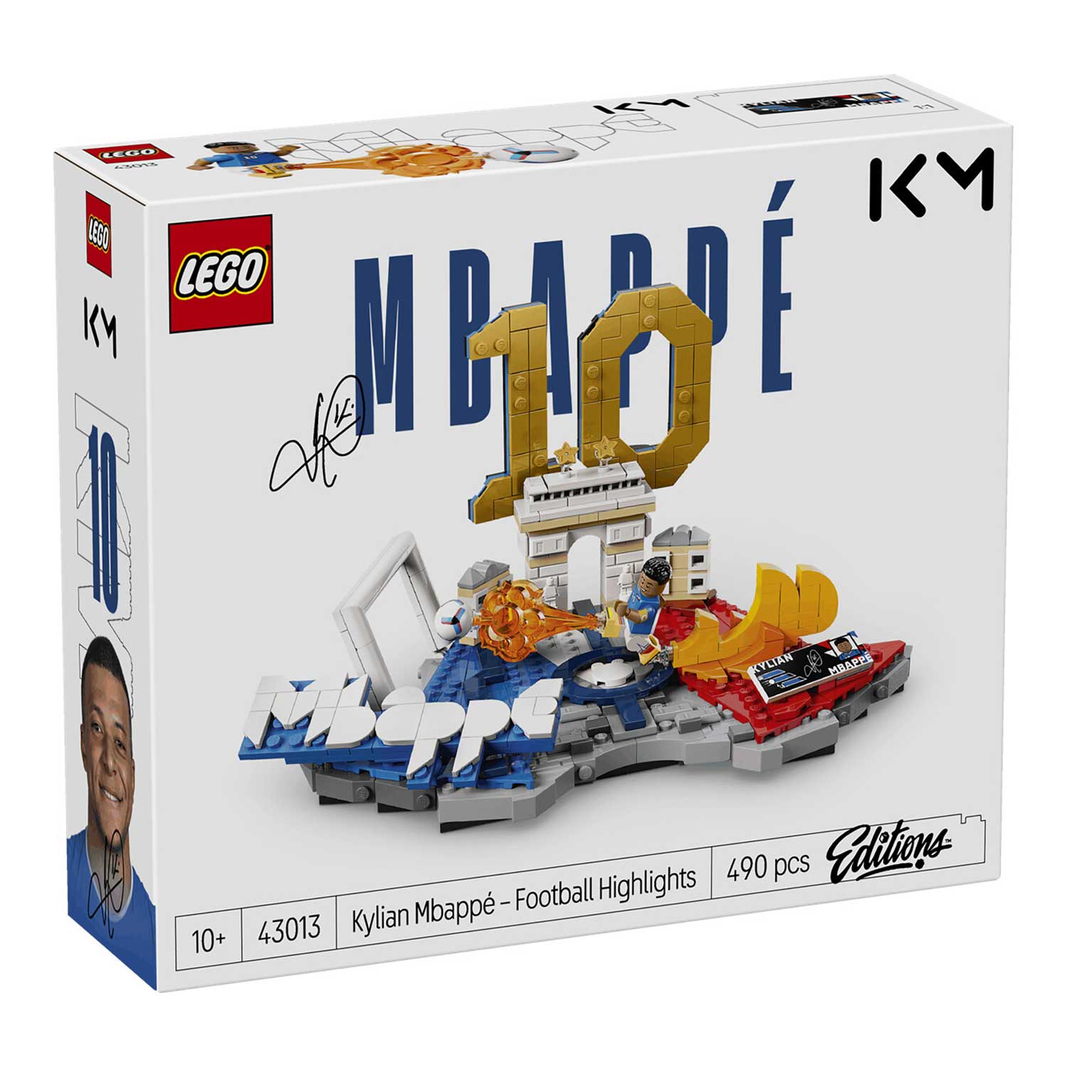 LEGO Editions Sports Kylian Mbappé Highlights Calcistici 43013