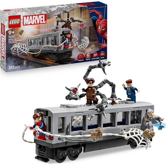 Lego - Super Heroes Marvel Spider-Man Contro Doc Ock: Duello Sul Treno 76321
