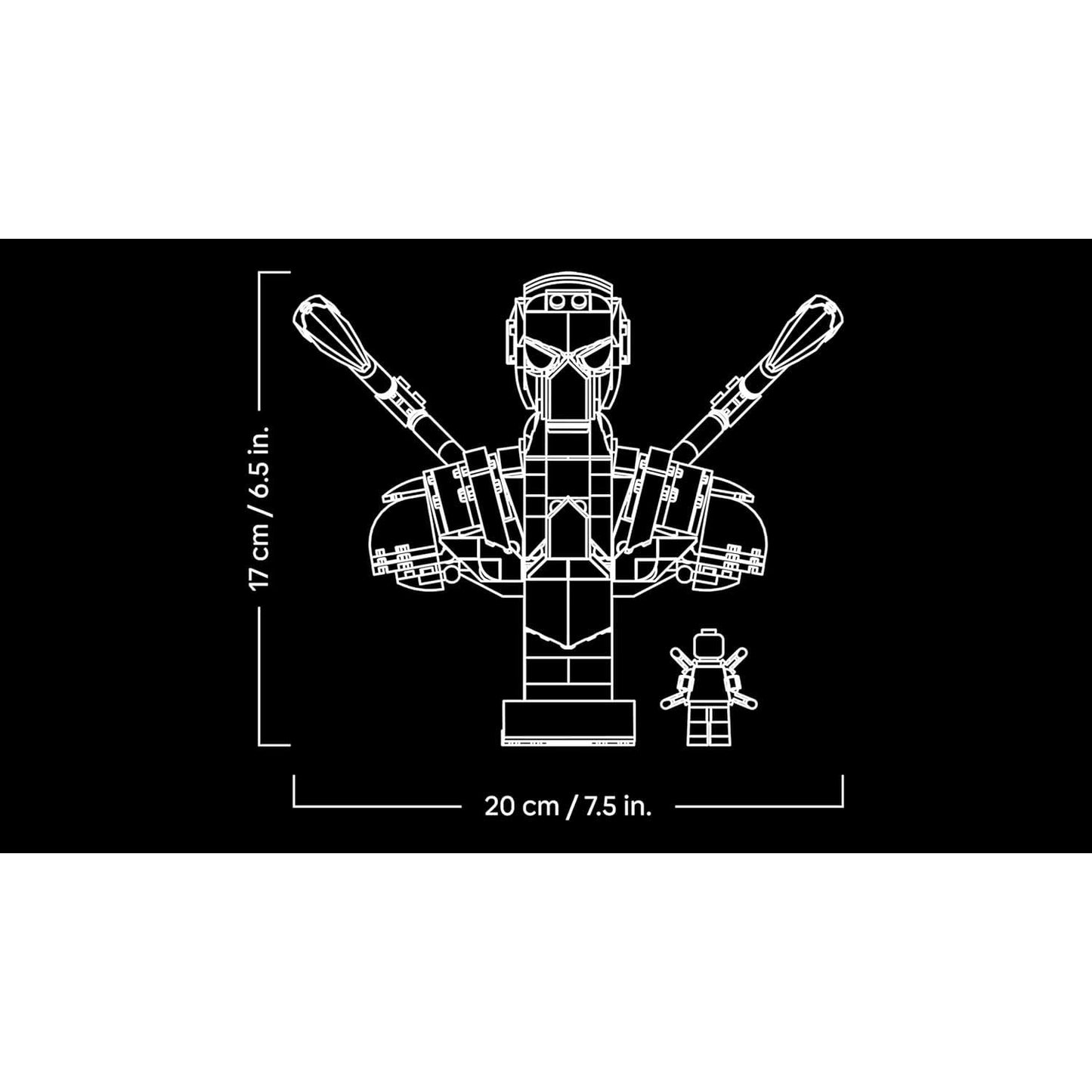 Lego - Super Heroes Marvel Busto Di Iron Spider-Man 76326