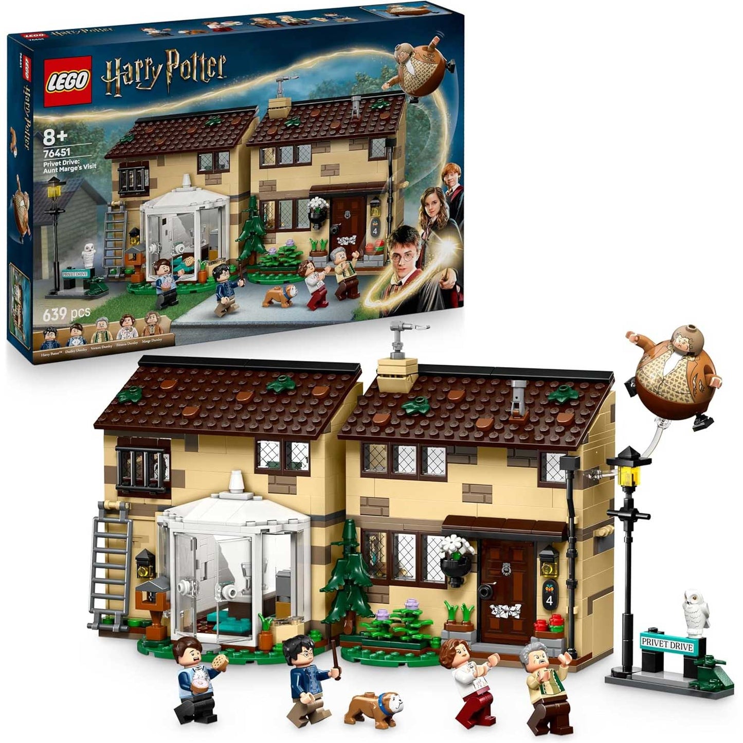 LEGO - Harry Potter Tm Privet Drive: La Visita Di Zia Marge 76451