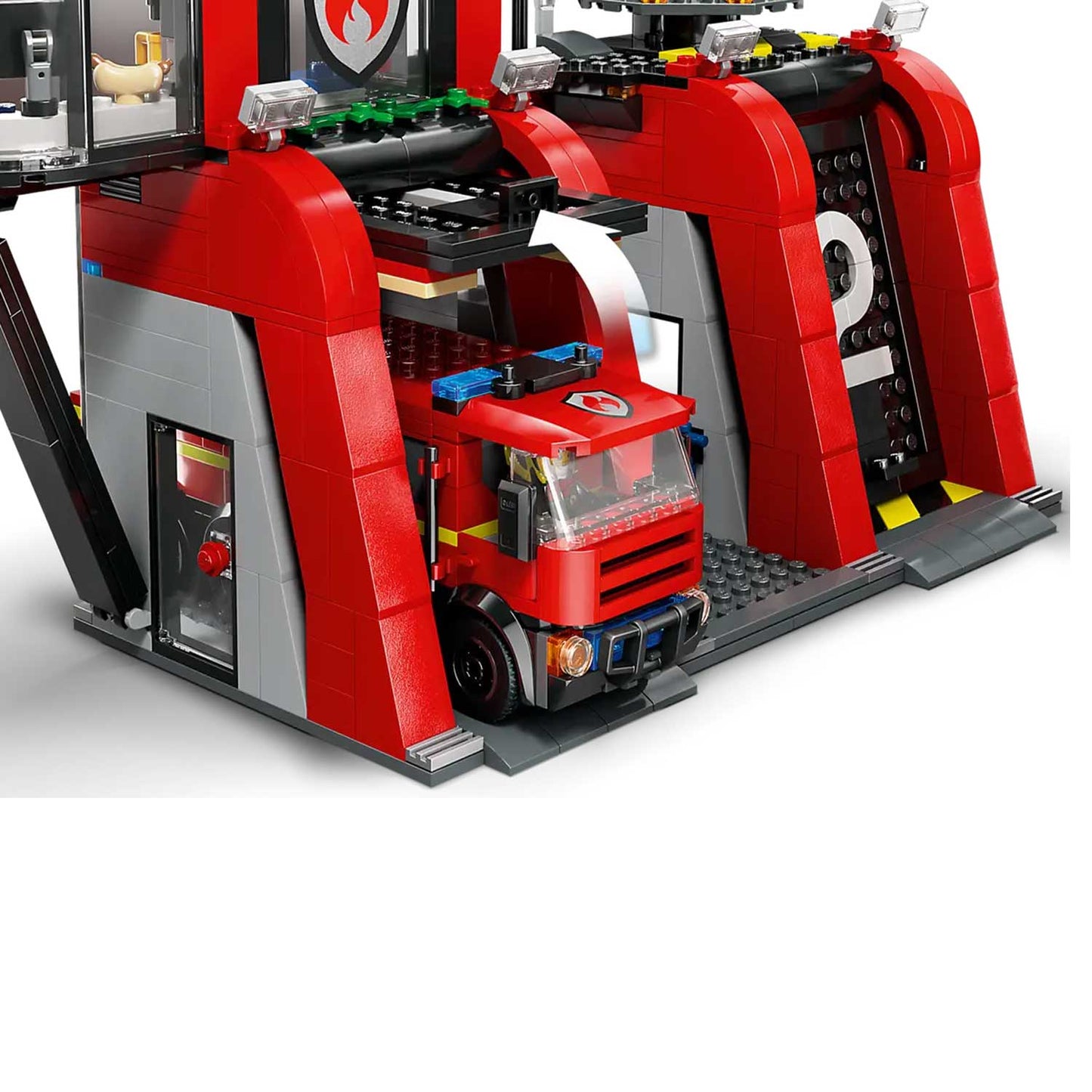 Lego - City Fire Caserma Dei Pompieri E Autopompa 60414