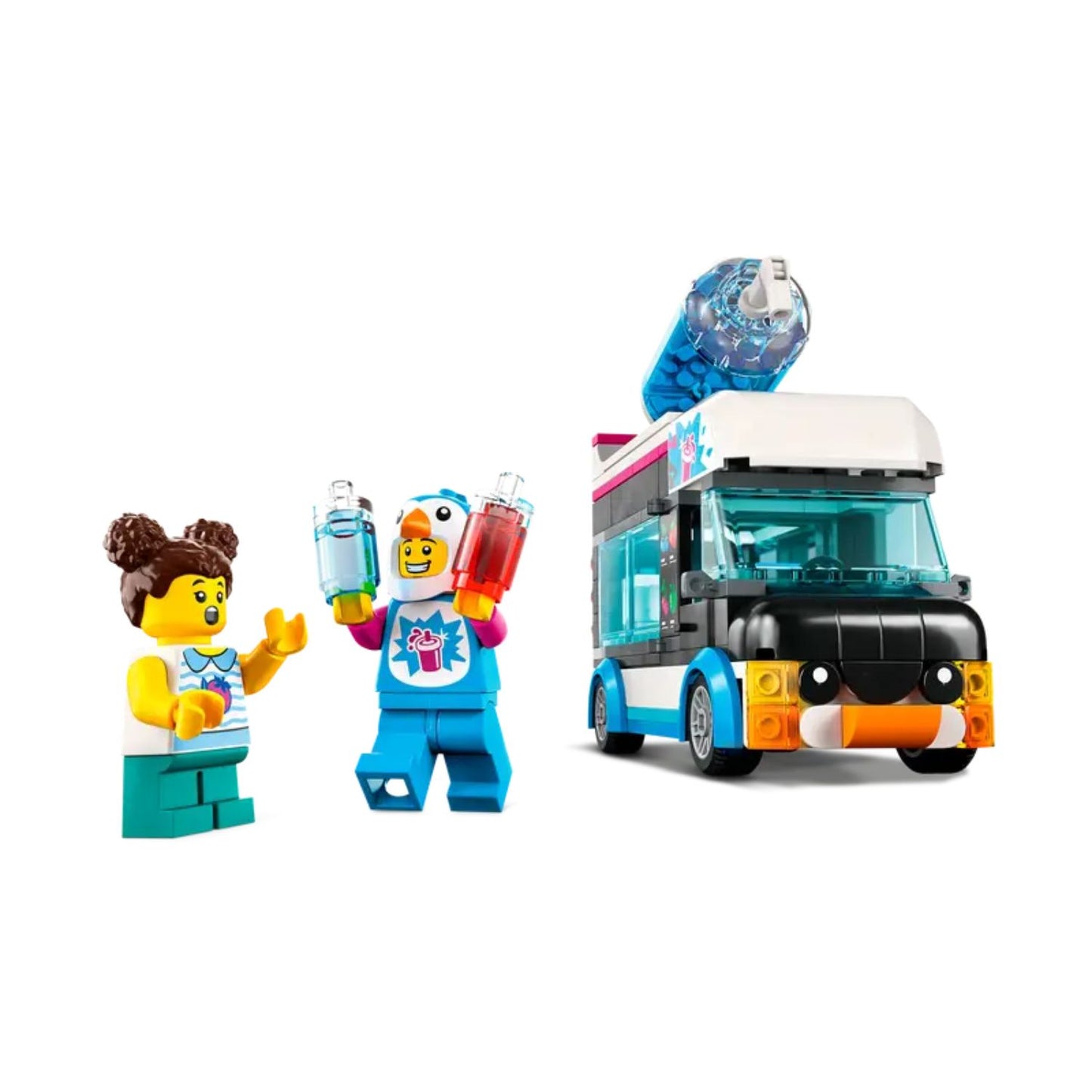 Lego - City Il furgoncino delle granite del pinguino 60384