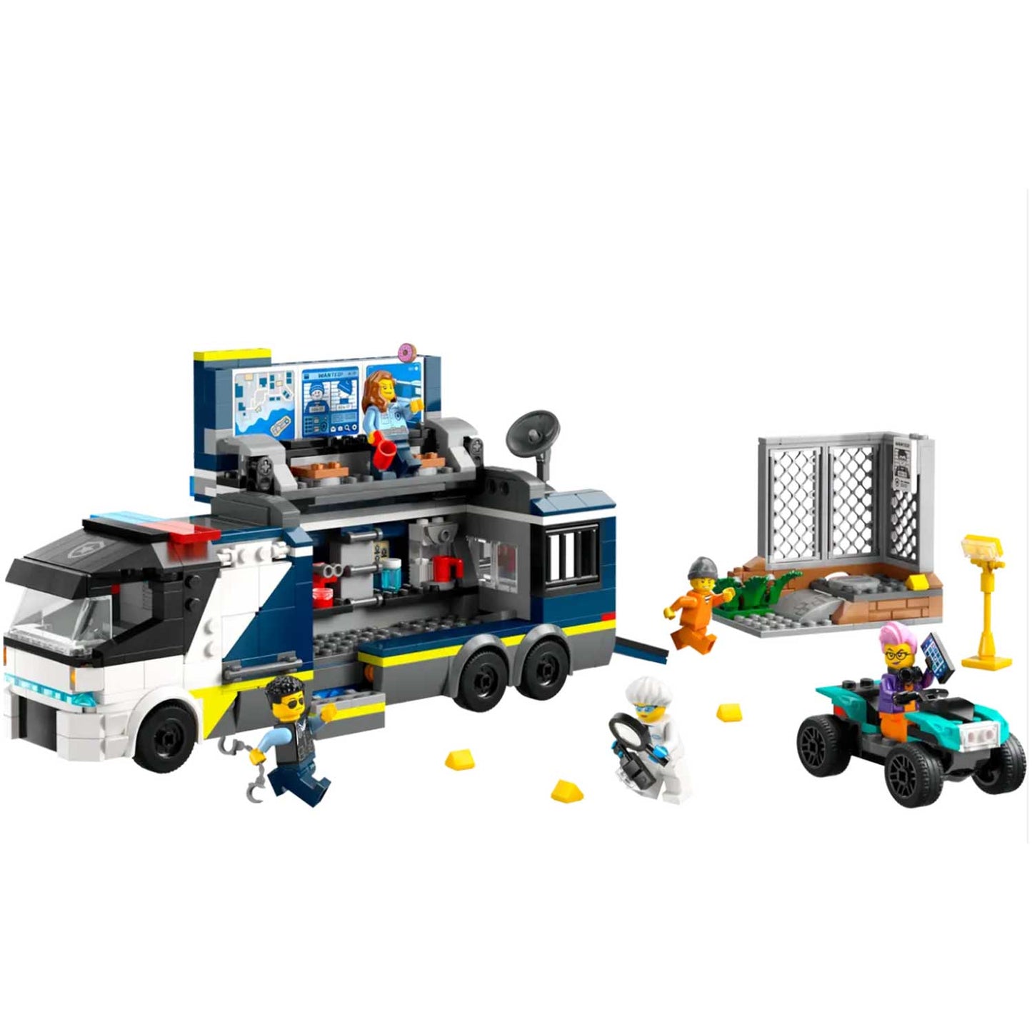 Lego - City Police Camion Laboratorio Mobile Della Polizia 60418