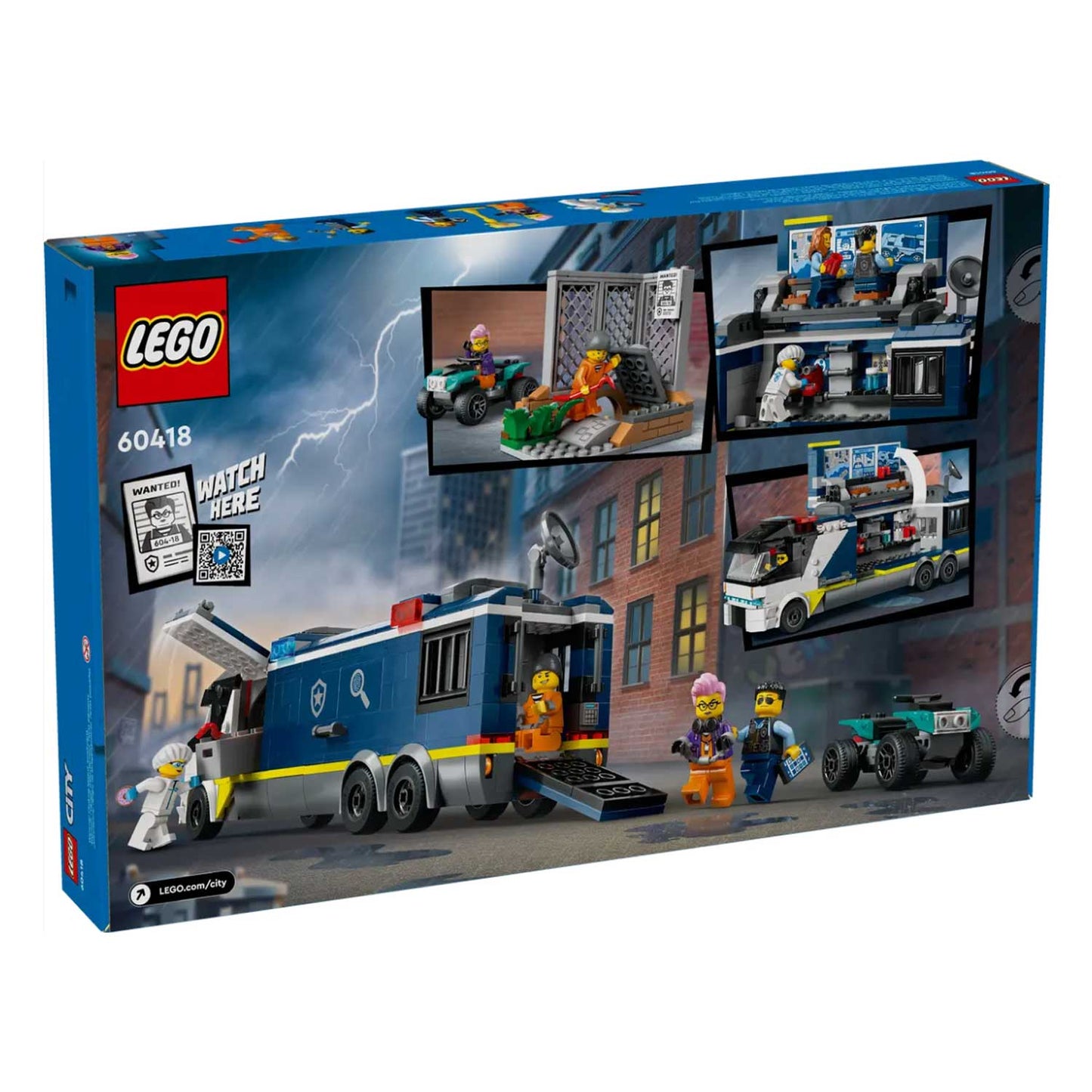 Lego - City Police Mobile Police Laboratory Truck 60418