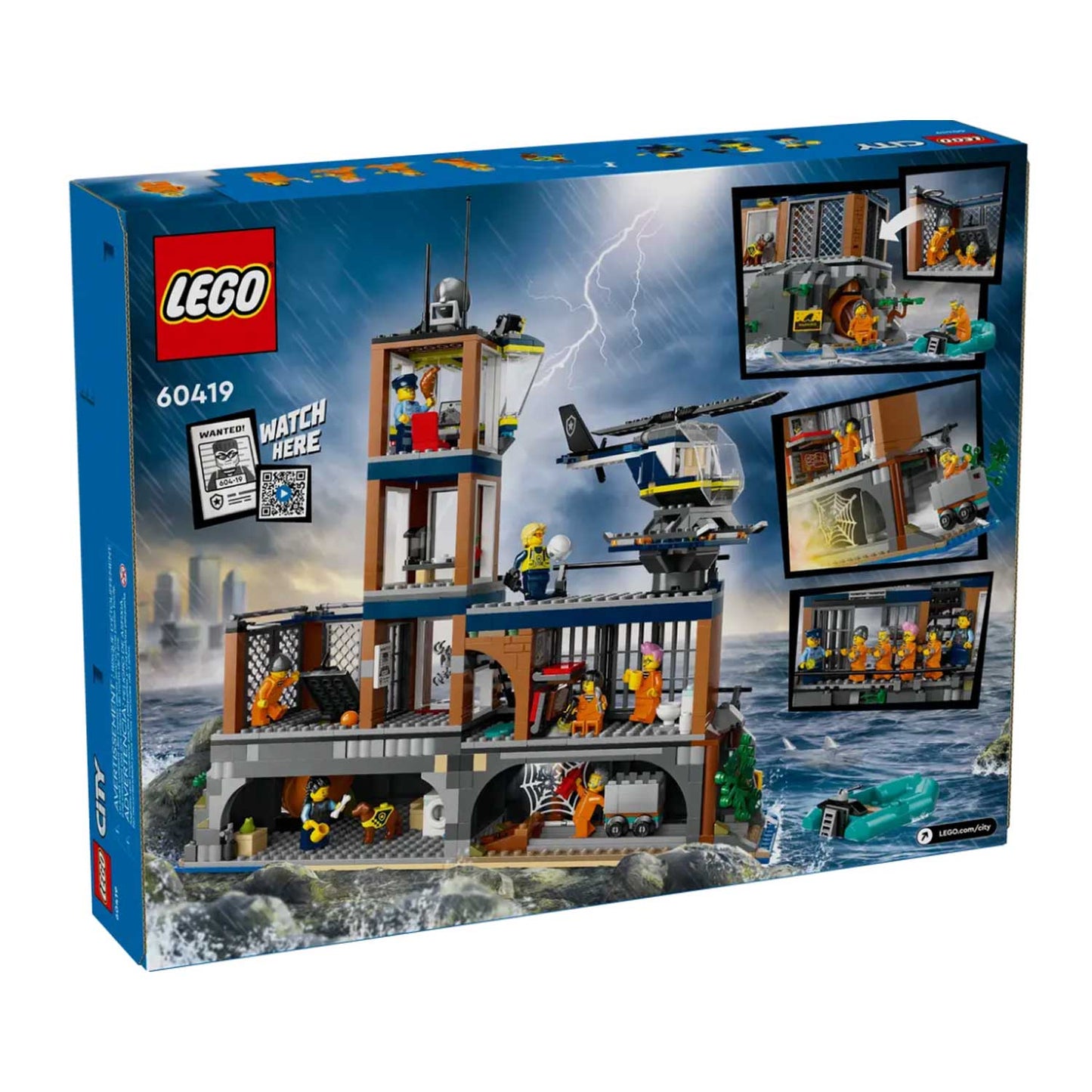 Lego - City Police Prigione Sull'Isola Della Polizia 60419