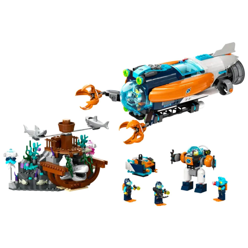 LEGO - City Sottomarino per esplorazioni abissali 60379