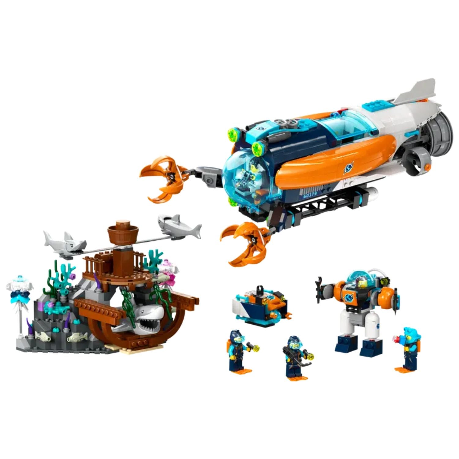 LEGO - City Sottomarino per esplorazioni abissali 60379