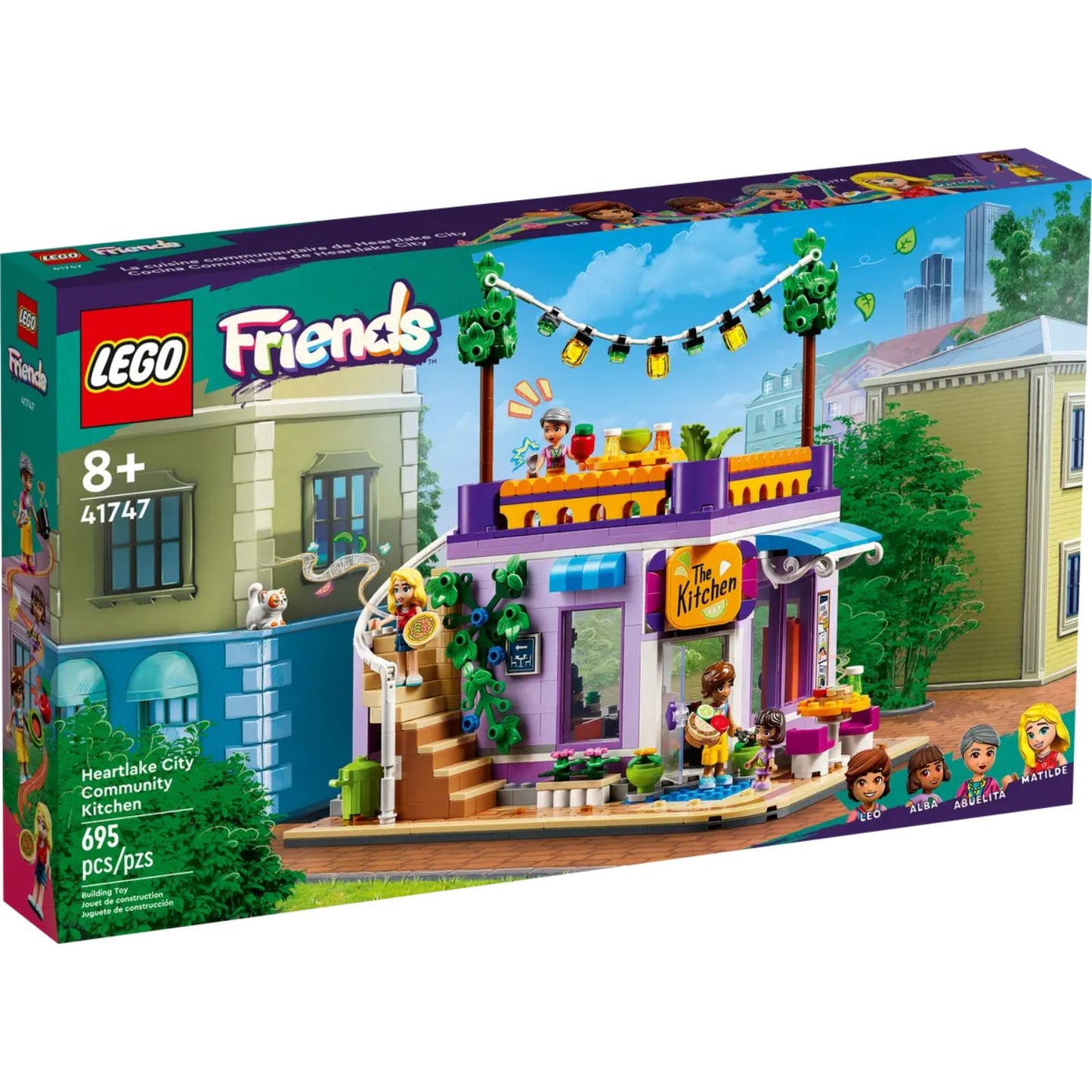 Lego - Friends Cucina comunitaria di Heartlake City 41747