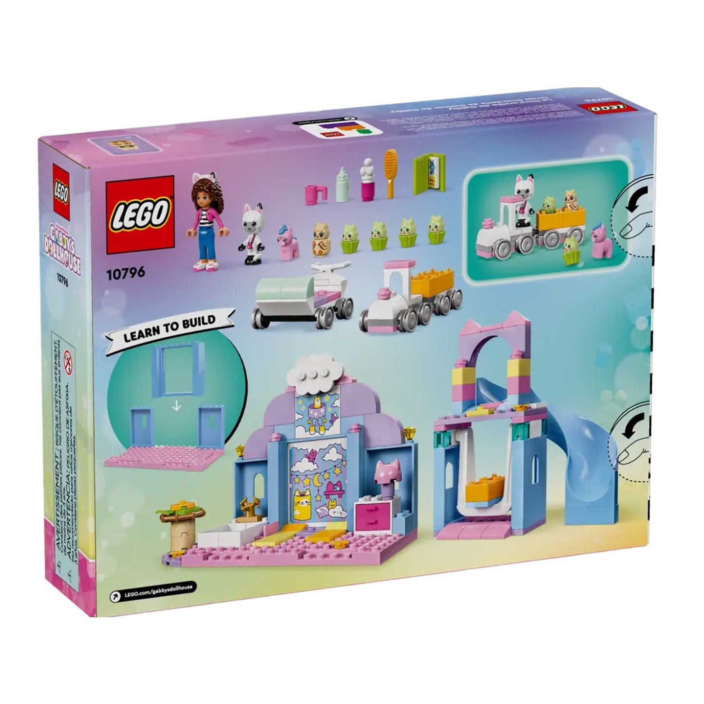 Lego - Gabby S Dollhouse: Asilo Gatto Orecchio Di Gabby 10796