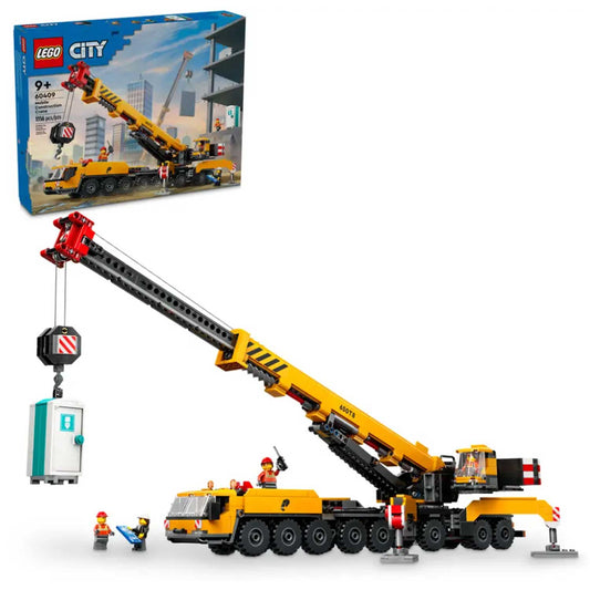 Lego - Lego City: Gru Da Cantiere Mobile Gialla 60409