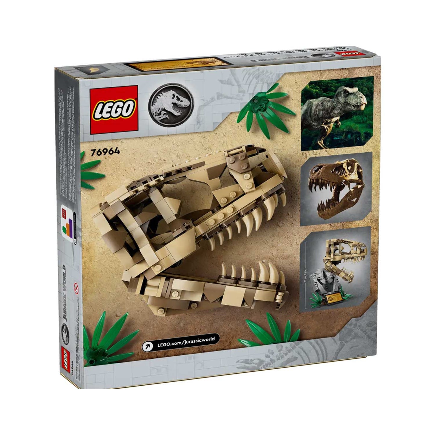 Lego - Jurassic World Teschio Di Trex 76964