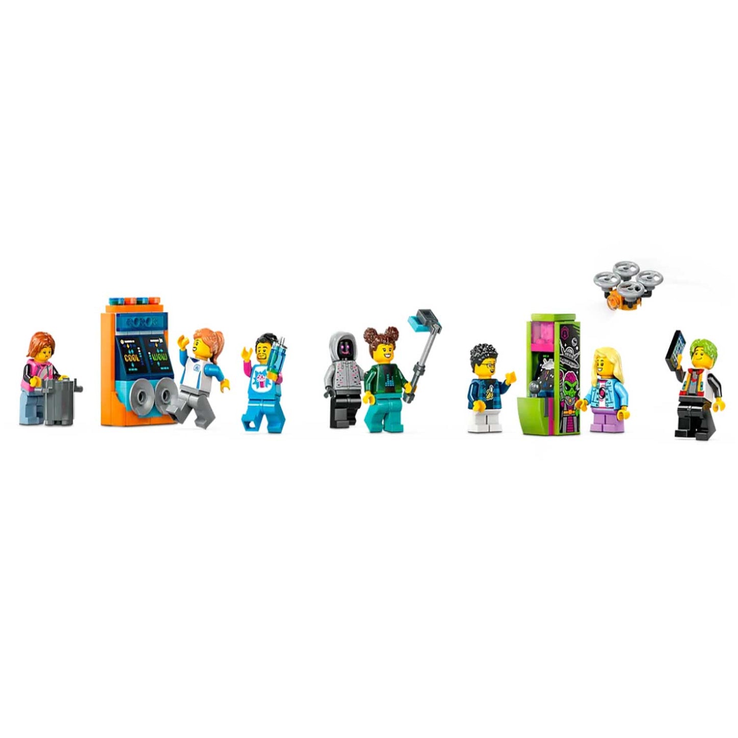 Lego - Lego City: Montagne Russe Di Robot World 60421