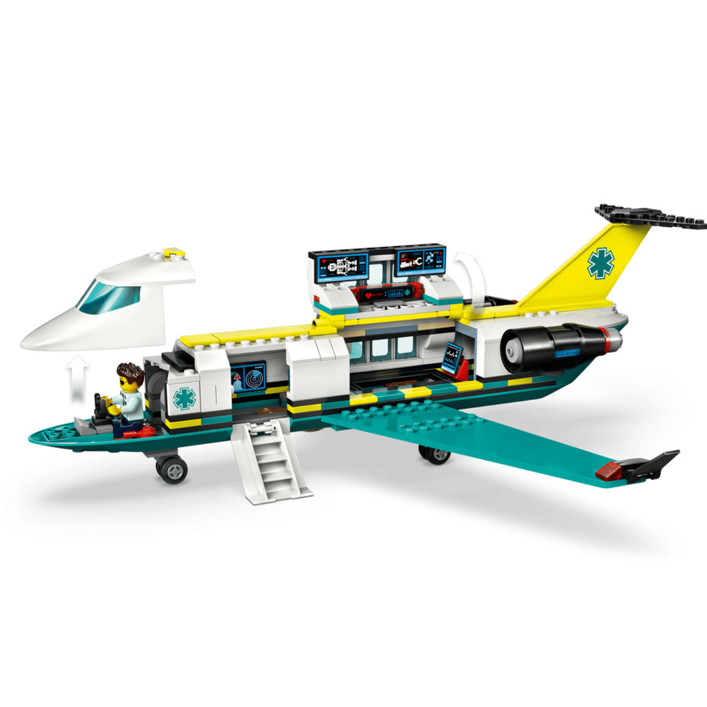 Lego - City Aereo ambulanza di emergenza 60465