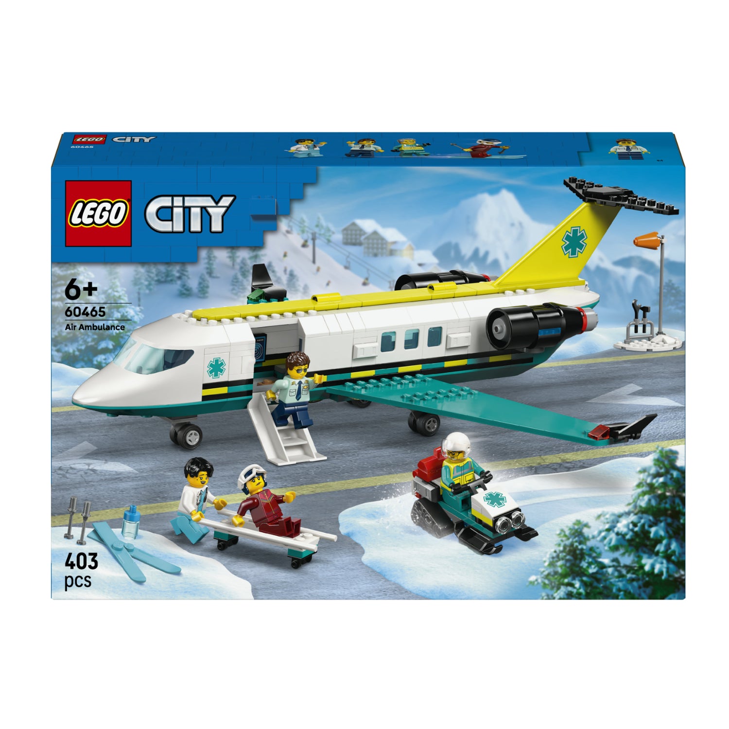 Lego - City Aereo ambulanza di emergenza 60465