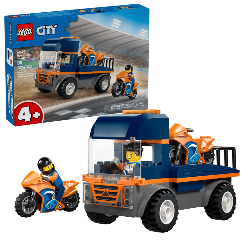 Lego - City Trasportatore di moto 60491