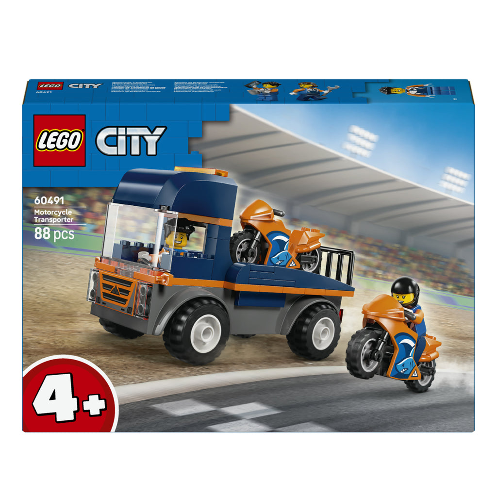 Lego - City Trasportatore di moto 60491