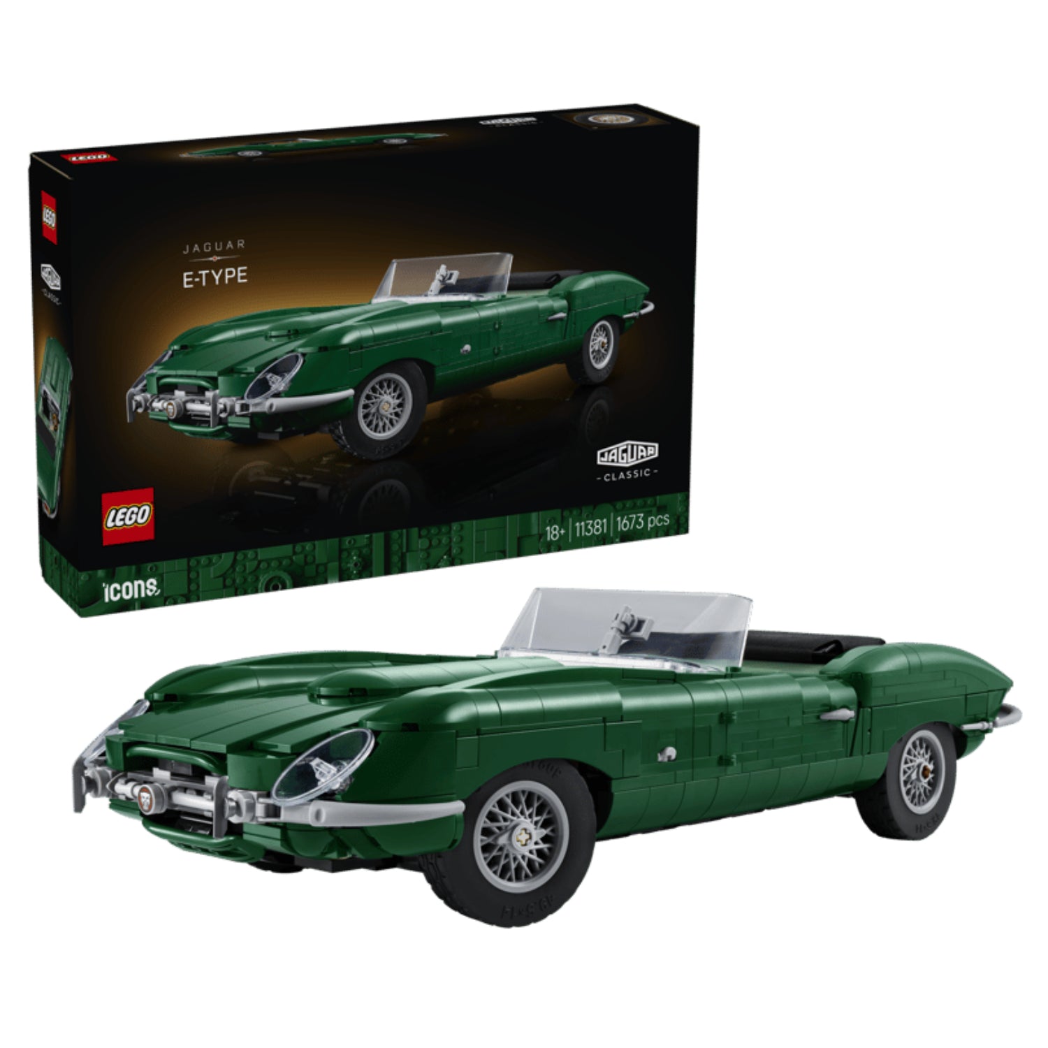 Lego - Icons Jaguar E-Type 11381