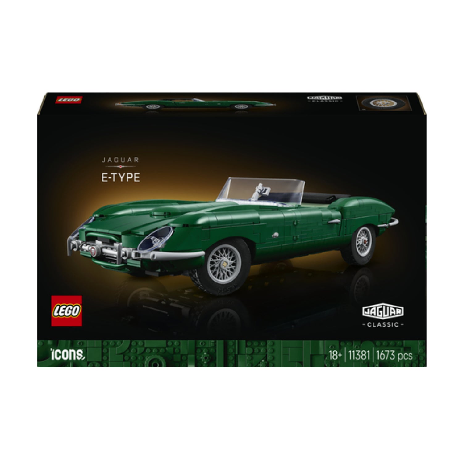 Lego - Icons Jaguar E-Type 11381