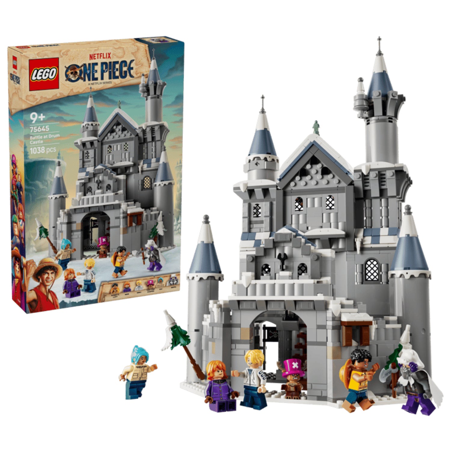 Lego - One Piece Battaglia al Castello di Drum 75645