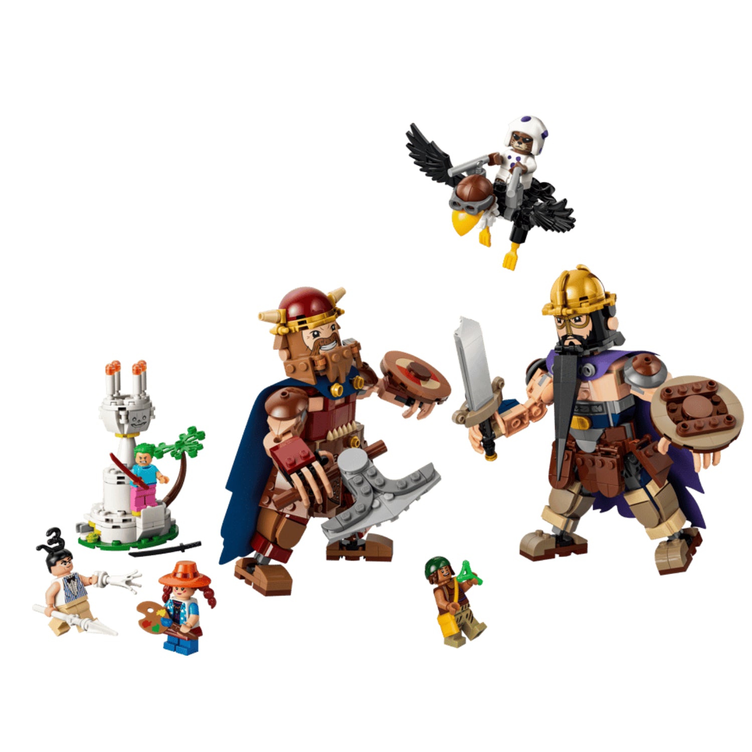 Lego - One Piece Dori contro Brogi Giganti di Little Garden 75644