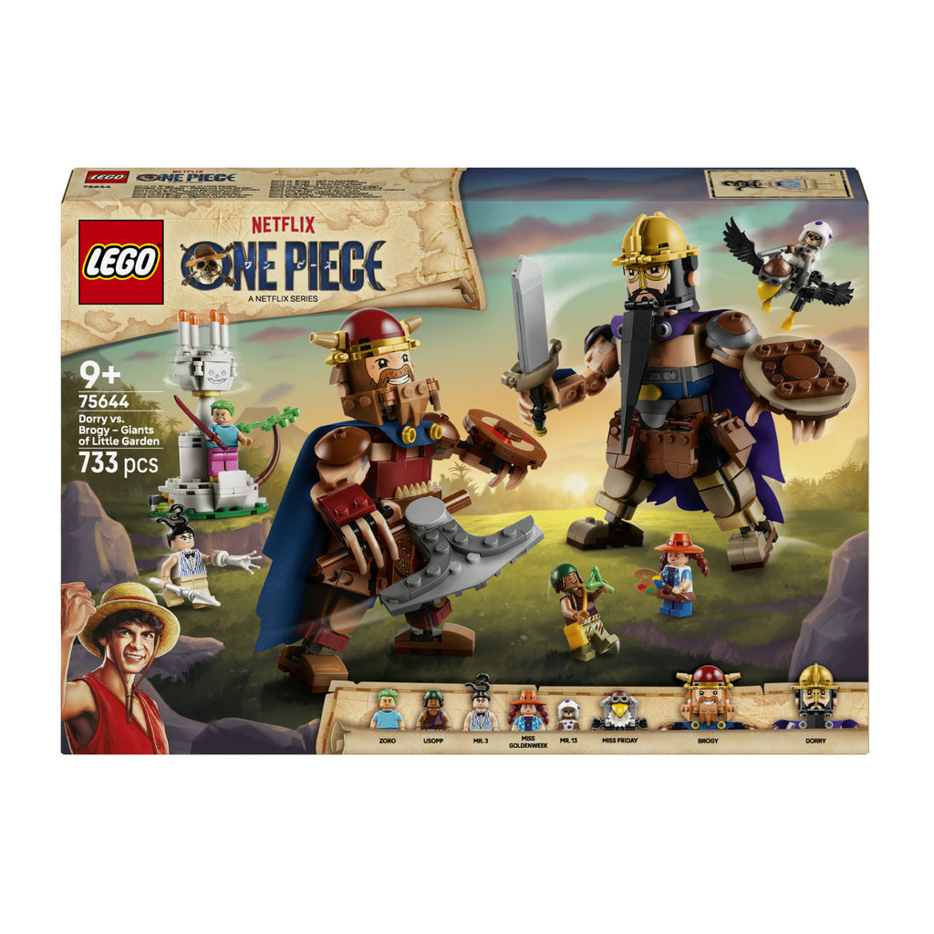 Lego - One Piece Dori contro Brogi Giganti di Little Garden 75644