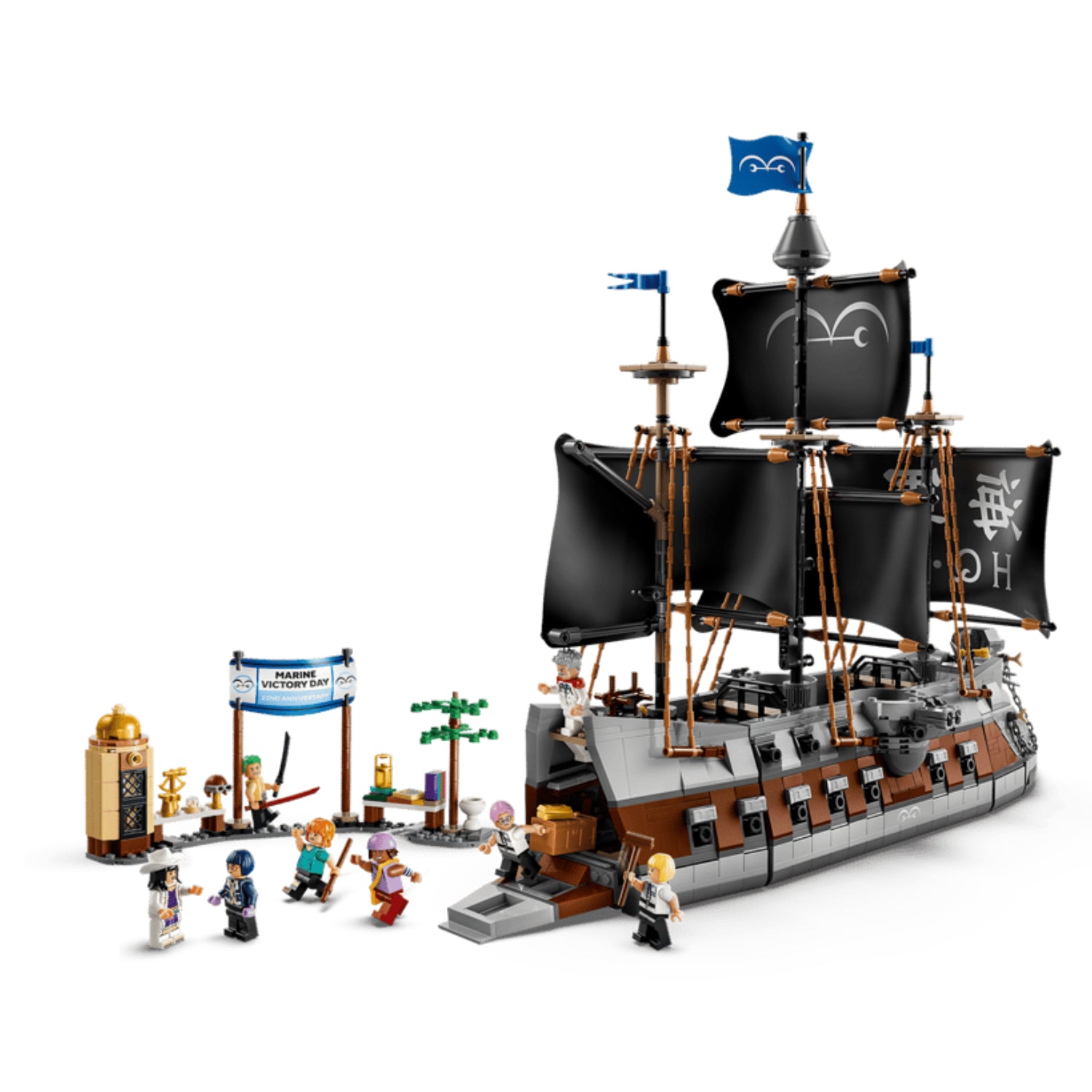 Lego - One piece La nave da guerra di Garp 75646