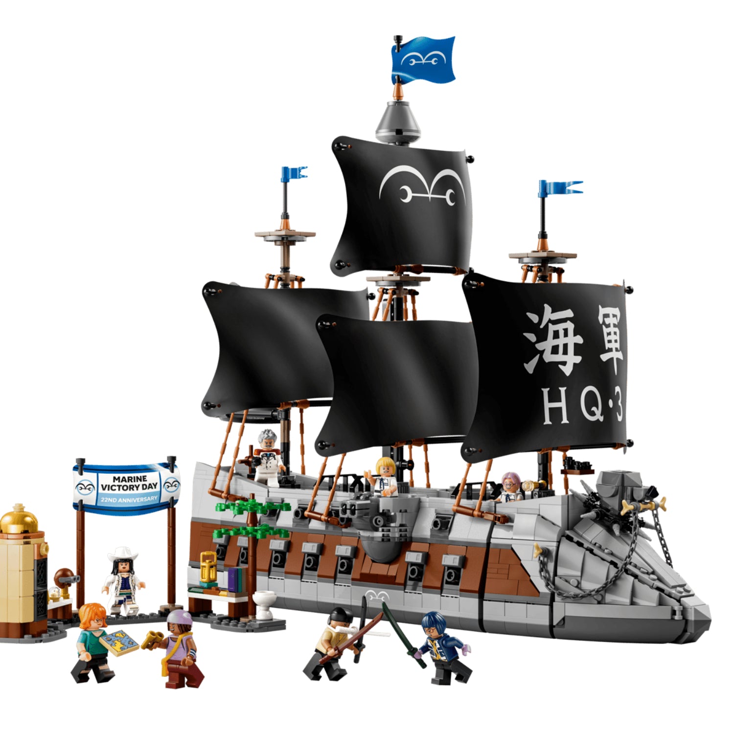 Lego - One piece La nave da guerra di Garp 75646
