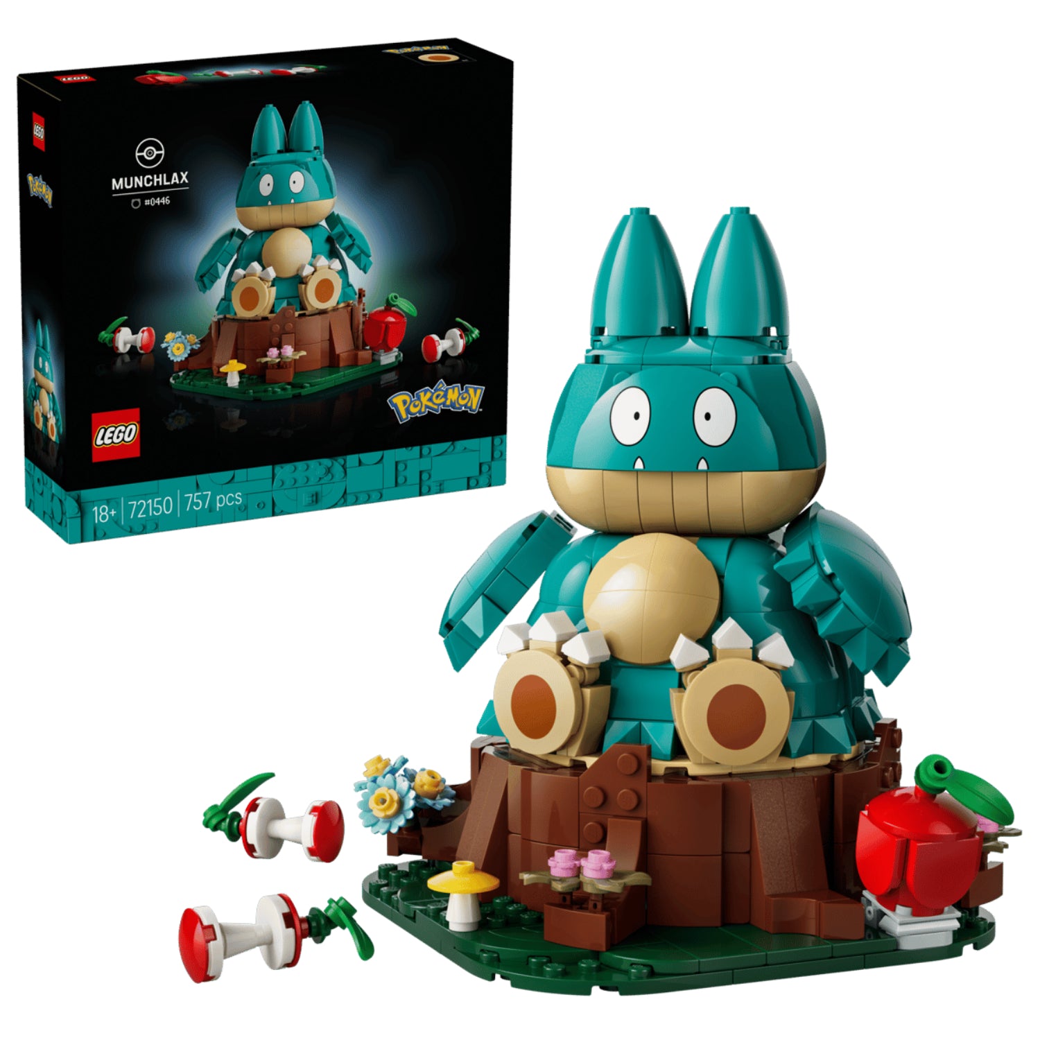 Lego - Pokémon Munchlax 72150
