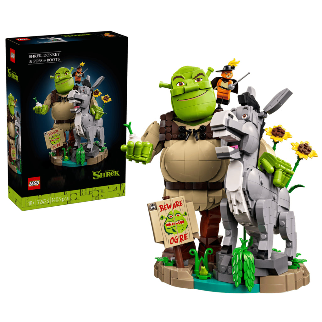 Lego - Shrek Ciuchino e Gatto con gli Stivali 72423