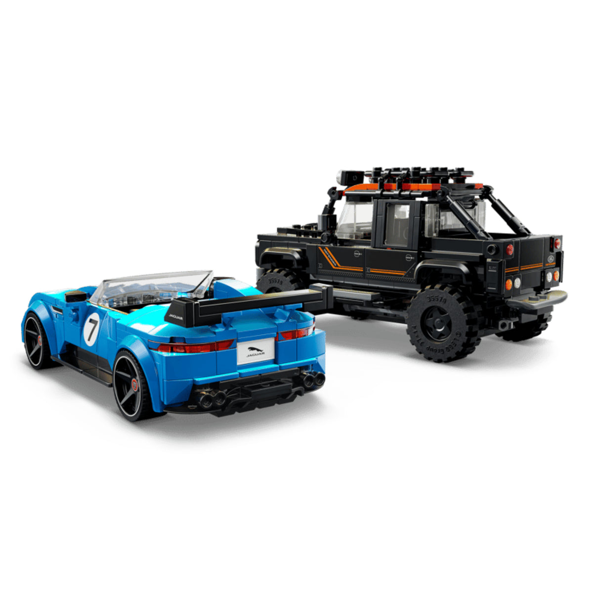 LEGO - Speed Champion Jaguar Project 7 e Land Rover Defender 77264