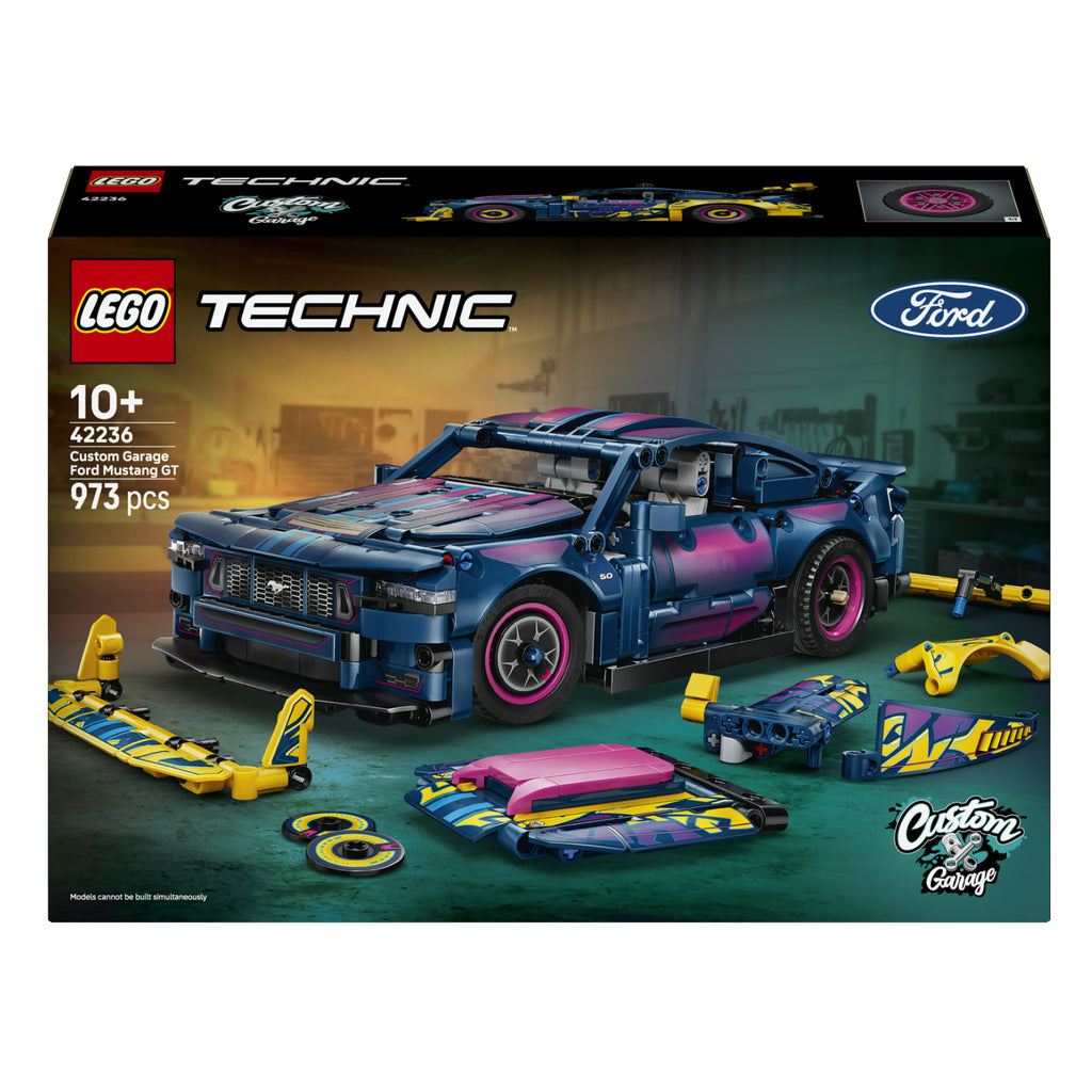 Lego - Technic Auto Ford Mustang GT Custom Garage 42236