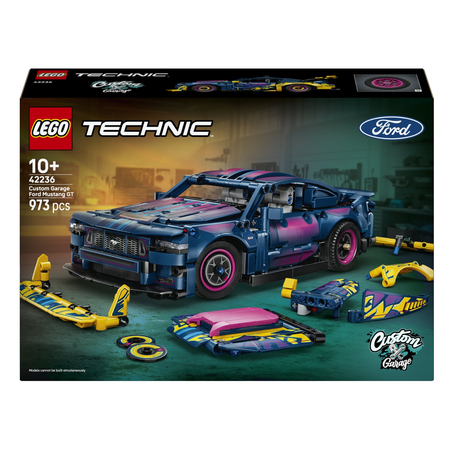 Lego - Technic Auto Ford Mustang GT Custom Garage 42236