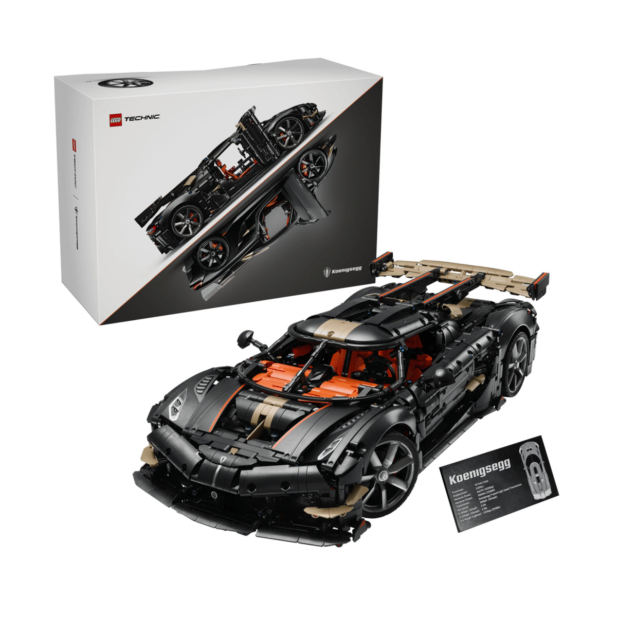 Lego - Technic Hypercar Koenigsegg Sadair’s Spear 42232