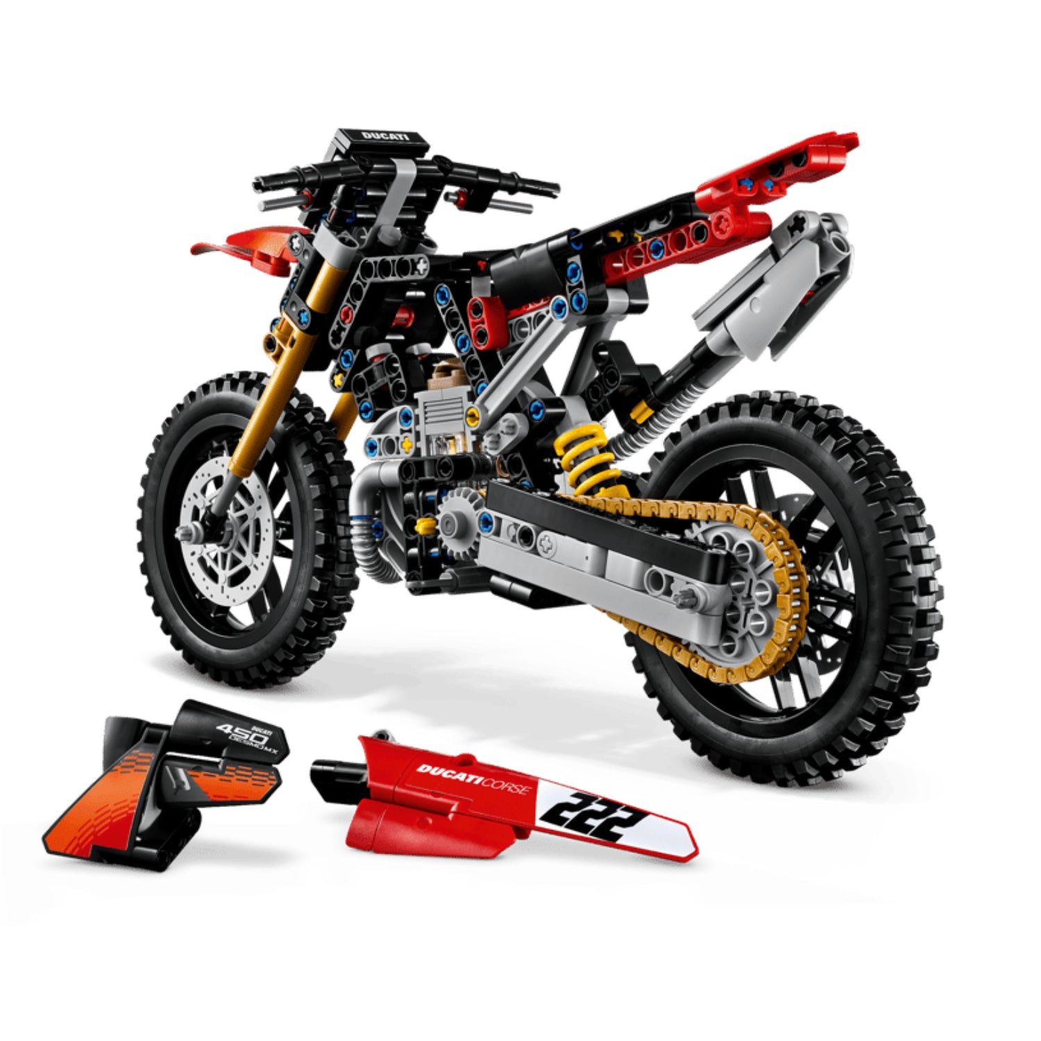 Lego - Technic Moto Ducati Desmo 450 MX Factory 42238