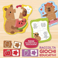 Lisciani - Carotina Baby 10 Giochi Del Capibara