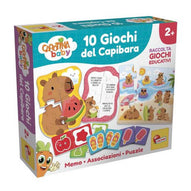 Lisciani - Carotina Baby 10 Giochi Del Capibara