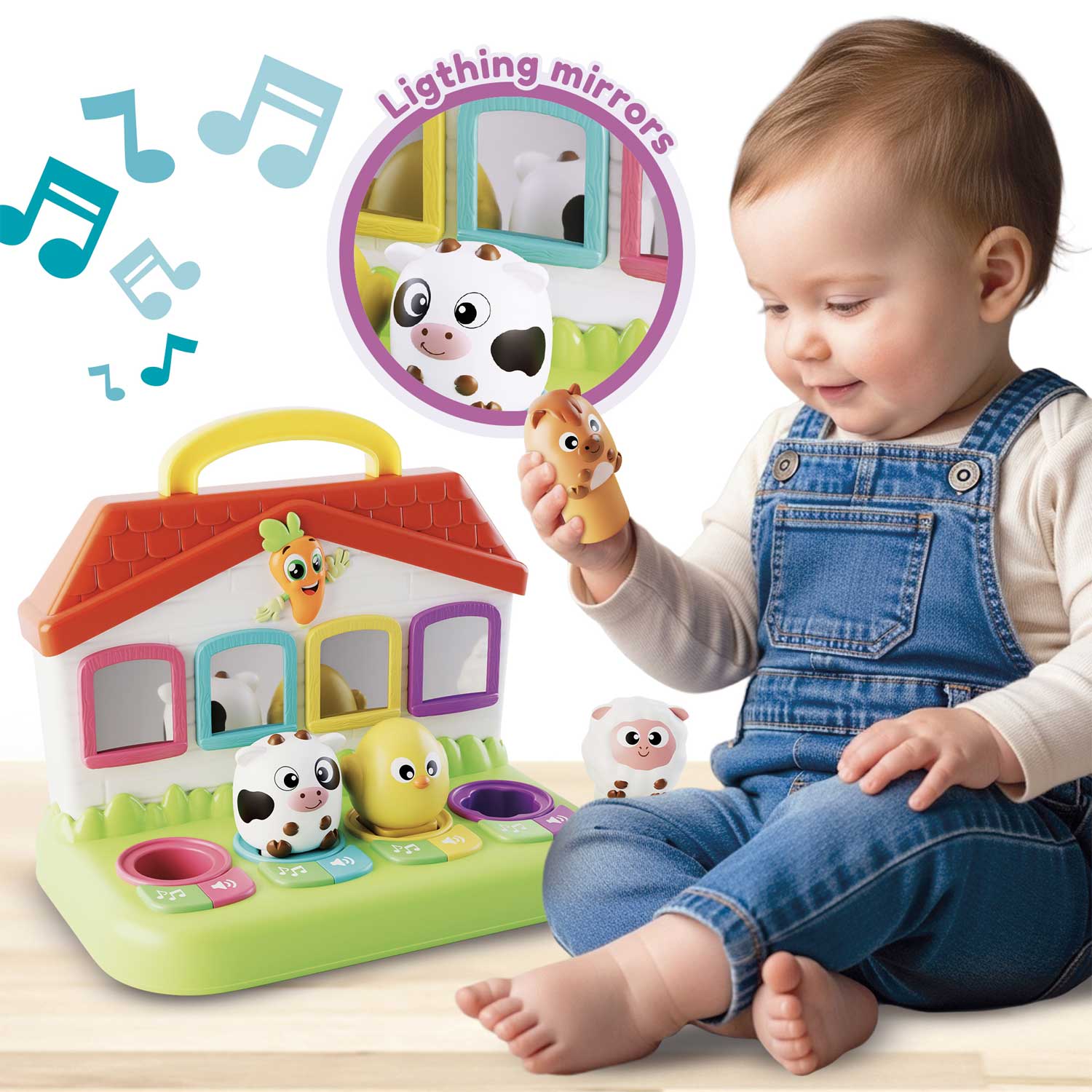 Lisciani - Carotina Baby Country Animals