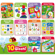 Lisciani - Carotina Baby Raccolta Giochi Educativi