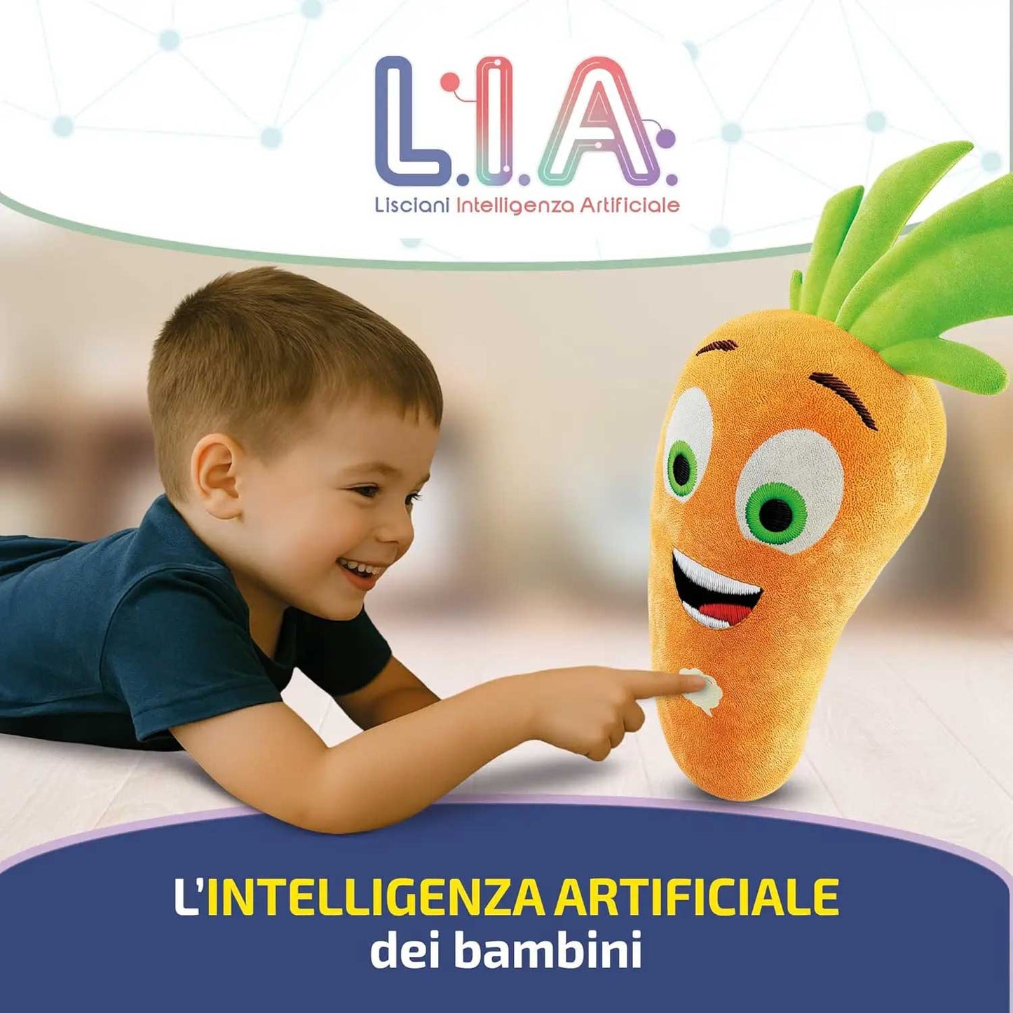 Lisciani - Hi Tech Educativo L.I.A. Carotina Intelligente