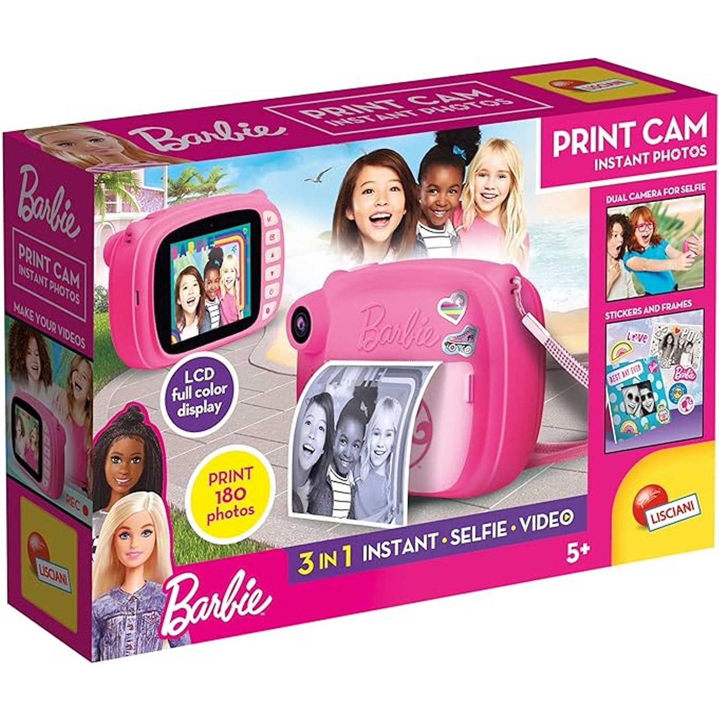 Lisciani - Hi-tech Barbie prints instant photos 97050