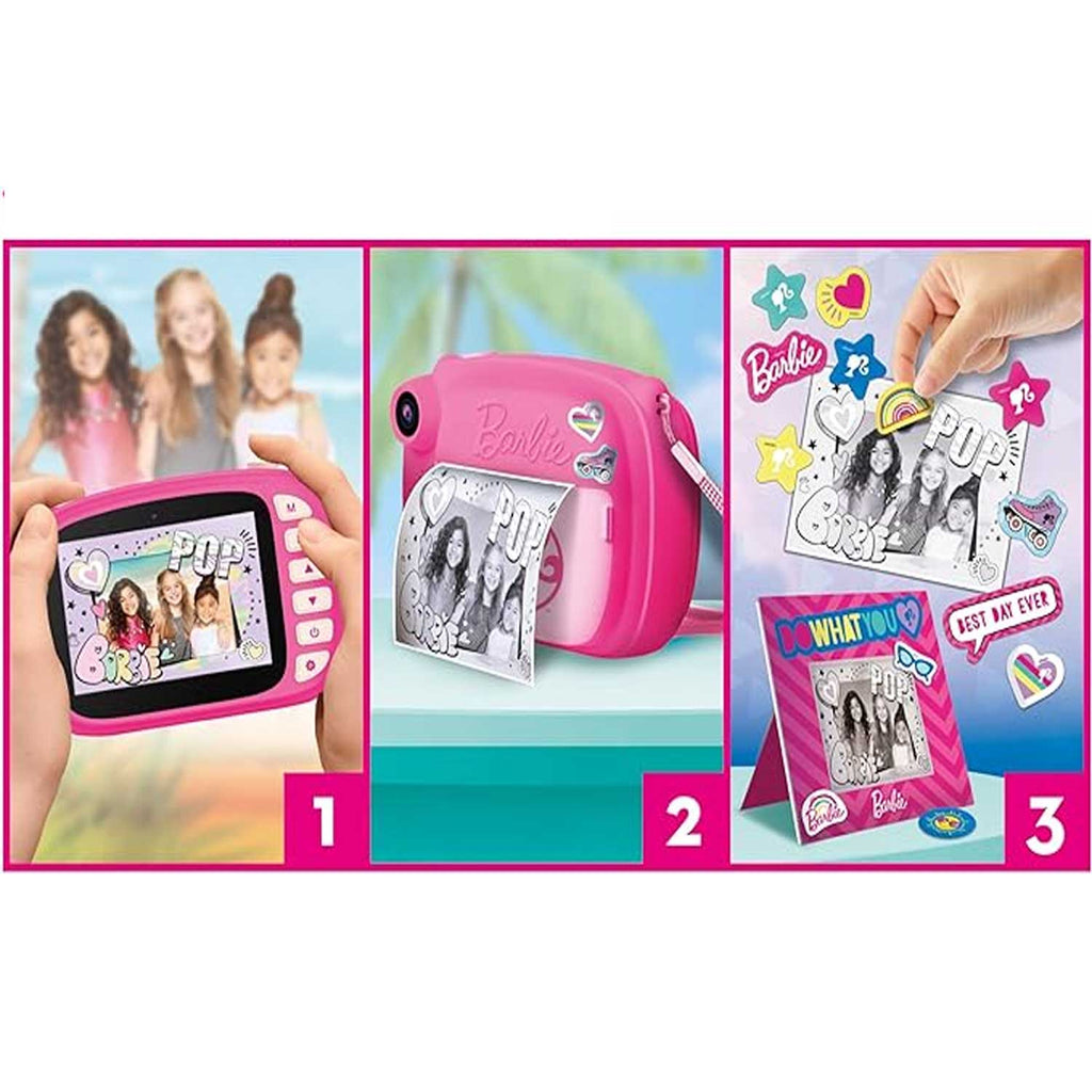 Lisciani - Hi-tech Barbie prints instant photos 97050